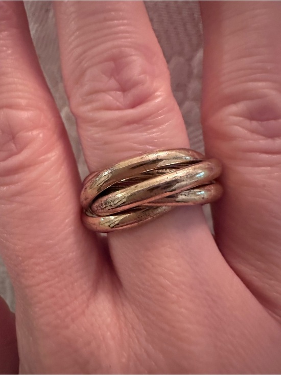 Banana Republic Jewelry - Banana Republic | Gold Tone Woven Ring | 7